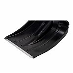 Лопата для снега Cycle Standart Витязь 32203 без черенка, с металлической пластиной, пластик, 365х380 мм