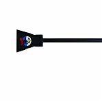 Ледоруб-топор для снега и льда 46544, металлический черенок, лезвие сталь, длина 1200 мм