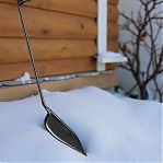 Лопата для снега Центроинструмент Finland 1539, скрепер, пластик, 540х700 мм