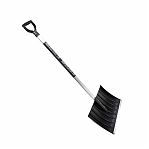 Лопата для снега Berchouse №4 с алюминиевым черенком, 320х450х1000 мм
