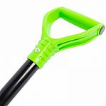 Лопата для снега PALISAD PROFI 61607 с металлической пластиной, с алюминиевым черенком, пластик