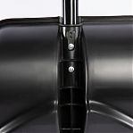 Лопата для снега PALISAD PROFI 61607 с металлической пластиной, с алюминиевым черенком, пластик