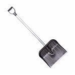 Лопата для снега Альтернатива 50726, алюминиевый черенок, 135 см