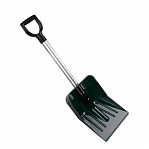 Лопата для снега Альтернатива 206850, поликарбонат, автомобильная, 260х345х945 мм