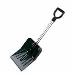 Лопата для снега Альтернатива 206850, поликарбонат, автомобильная, 260х345х945 мм