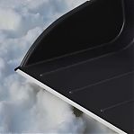 Лопата для снега Альтернатива 226886, скрепер, с металлической ручкой, 277х730х1305 мм