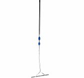 Скребок для снега с крыши Trupper Roof-RK 33901, телескопическая рукоятка 160-480 см, алюминий