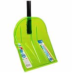 Лопата для снега ЦентроИнструмент Felicita 2472 автомобильная, поликарбонат, стальной черенок, 106 см