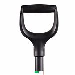 Лопата для снега ЦентроИнструмент Felicita 2472 автомобильная, поликарбонат, стальной черенок, 106 см