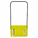 Лопата для снега Центроинструмент Felicita 2529, стальная рукоятка, поликарбонат, скрепер