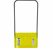 Лопата для снега Центроинструмент Felicita 2529, стальная рукоятка, поликарбонат, скрепер