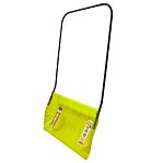 Лопата для снега Центроинструмент Felicita 2529, стальная рукоятка, поликарбонат, скрепер