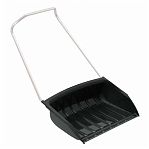 Лопата для снега Plantic Snow 12007-01 выпуклая форма ковша, алюминиевый черенок, полипропилен