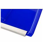 Лопата для снега Сибин ЛПА-500, 421847, пластиковая, с алюминиевым черенком, 500 мм