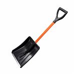 Лопата для снега Cycle Standart Автовитязь 32127 автомобильная, с металлическим черенком