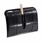 Лопата для снега Cycle Standart Богатырь 46527, с деревянным черенком, 375х500х1375 мм