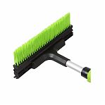 Щетка для снега TORNADO AD-04552 со скребком, телескопическая, автомобильная, пластик, 570-900 мм