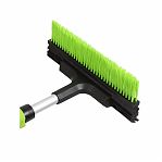 Щетка для снега TORNADO AD-04552 со скребком, телескопическая, автомобильная, пластик, 570-900 мм