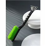 Щетка для снега Tornado AD-0499 со скребком, автомобильная, пластик, 400 мм