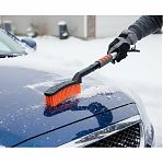 Щётка-сметка для снега Stels 55304, со скребком, телескопическая, автомобильная, пластик, 725-1005 мм