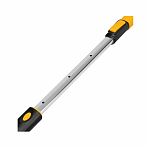 Щетка-сметка для снега Denzel 55308, со скребком, автомобильная, пластик, алюминий, 900-1200 мм