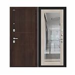 Дверь металлическая Bravo Almon, Cappuccino Veralinga, Лунный камень 2050х960 мм, входная, R 033-1786, Правая