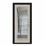 Дверь металлическая Bravo Almon, Cappuccino Veralinga, Лунный камень 2050х960 мм, входная, R 033-1786, Правая