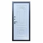 Дверь металлическая Дверной континент, Термаль Арка-2 антик медь, белая, 2050х960 мм, входная, Левая L