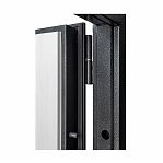 Дверь металлическая Дверной континент, Рубикон АБЗ античное серебро, сандал белый, 2050х960 мм, входная, Левая L