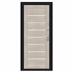 Дверь металлическая Bravo T-2, Cappuccino Melinga, Букле черное 205х96R (033-2669)