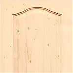 Дверь межкомнатная Каролина 2ф ДГ-80 из массива сосны, филенчатая, глухая, 800х2000 мм