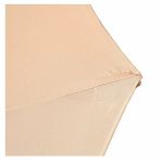 Зонт садовый C080017, 2700х2700 мм, с подставкой 120х510х510 мм, цвет бежевый, полиэстер, металл