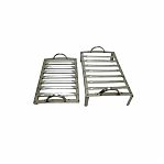 Коптильня горячего копчения ЭЛИТ Мини, крышка домиком, 200х200х400 мм, 16 л, нержавеющая сталь