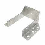 Опора бруса раскрытая А-ОВR_R-100/140, оцинкованная, 1.8х100х140 мм