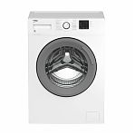 Машина стиральная Beko RGE78511XSW с фронтальной загрузкой, 7 кг 1000 об в мин, узкая, белая