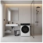 Стиральная машина Willmark WMF-9521LG, 9.5 кг, фронтальная, цвет белый