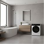 Стиральная машина Willmark WMF-9521LG, 9.5 кг, фронтальная, цвет белый