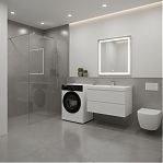 Стиральная машина Willmark WMF-9521LG, 9.5 кг, фронтальная, цвет белый