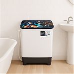 Машина стиральная Ideal ID-75, УТ-00002475, 1300 об/мин, полуавтомат, 7.5 кг