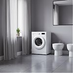 Стиральная машина LG F2Y1VS3W Inverter Direct Drive, 9 кг, фронтальная, 1200 об/мин, цвет белый