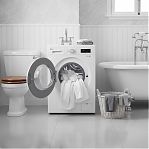 Стиральная машина LG F2Y1VS3W Inverter Direct Drive, 9 кг, фронтальная, 1200 об/мин, цвет белый