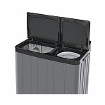 Стиральная машина Willmark WMS-75GB, 7.5 кг, фронтальная загрузка, 1350 об/мин, серая