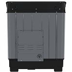 Машина стиральная вертикальная Willmark WMS-95GB, полуавтомат, 1350 об/мин, 9.8 кг, графитовый
