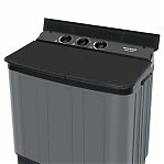 Машина стиральная вертикальная Willmark WMS-95GB, полуавтомат, 1350 об/мин, 9.8 кг, графитовый