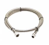 Подводка для газа 1/2" сильфон 120 см гайка-штуцер