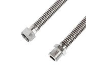 Подводка для газа 1/2" сильфон 150 см гайка-штуцер
