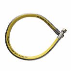 Подводка для газа Millennium Eurogas 1/2" PGEF12080, длина 80 см, резьба гайка-гайка