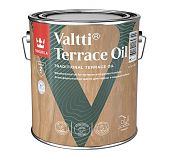 Масло Тikkurila Valtti Terrace Oil для террас и садовой мебели, атмосферостойкое, бесцветное, 2.7 л
