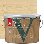 Масло по дереву Valtti Terrace Oil для террас и садовой мебели, атмосферостойкое, колеруемое, Бесцветный, 9 л