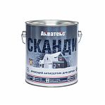Антисептик Акватекс Сканди база С, кроющий для дерева, с воском и УФ-защитой, 2,5 л